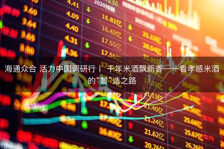 海通众合 活力中国调研行丨 千年米酒飘新香——看孝感米酒的“智”造之路